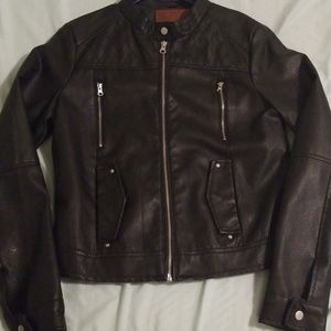 Miss London leather jacket